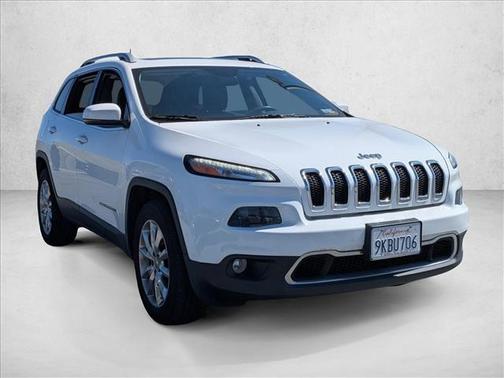 Bright White Clearcoat 2016 Jeep Cherokee Limited