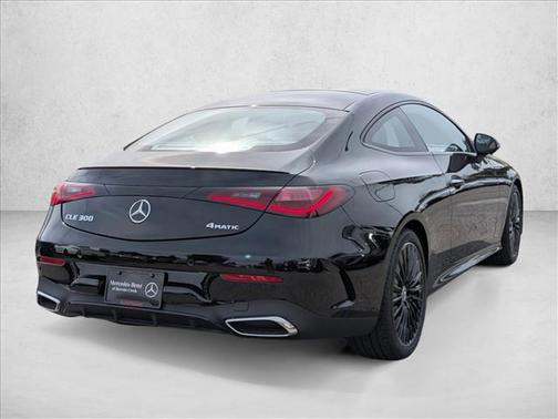 Black 2026 Mercedes-Benz CLE 300 4MATIC Coupe