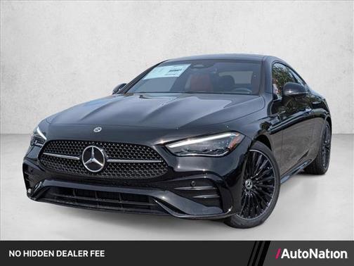 Black 2026 Mercedes-Benz CLE 300 4MATIC Coupe