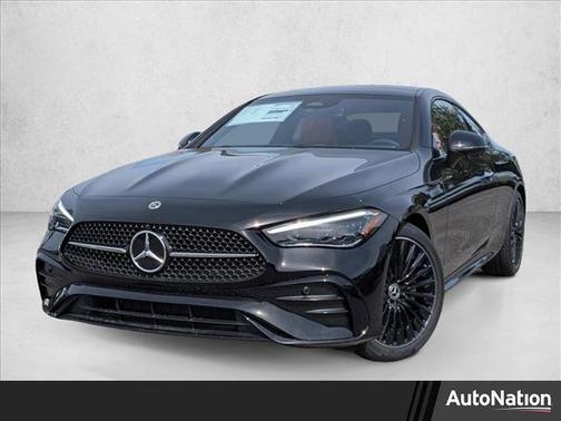 Black 2026 Mercedes-Benz CLE 300 4MATIC Coupe