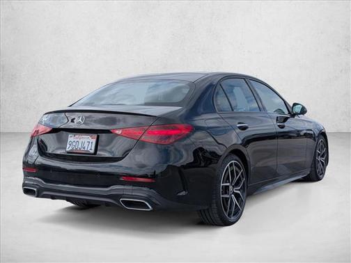 Obsidian Black Metallic 2023 Mercedes-Benz C-Class Sedan
