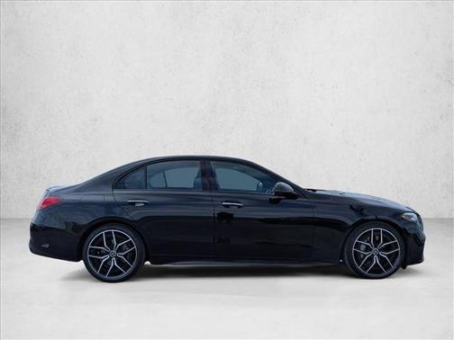 Obsidian Black Metallic 2023 Mercedes-Benz C-Class Sedan