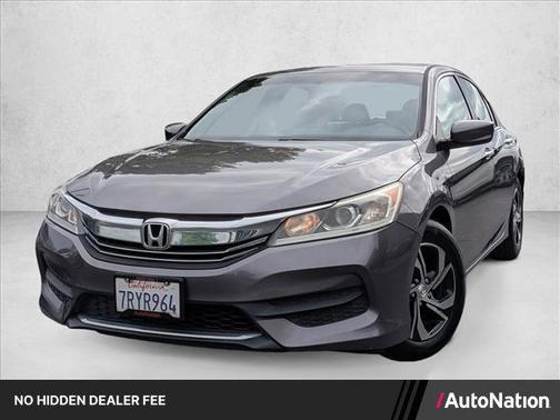 Modern Steel Metallic 2016 Honda Accord LX