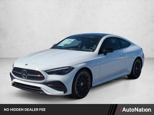 Polar White 2026 Mercedes-Benz CLE 300 4MATIC Coupe