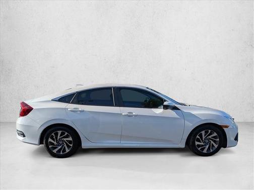 Black 2017 Honda Civic EX