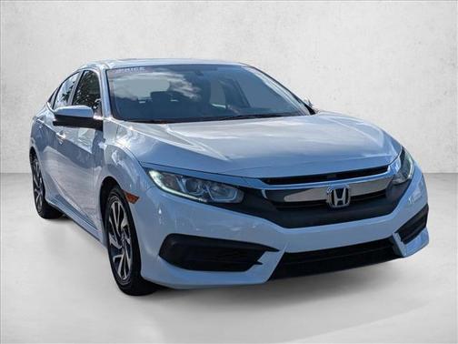 Black 2017 Honda Civic EX