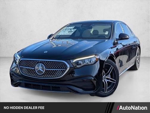 Black 2026 Mercedes-Benz E-Class E 350