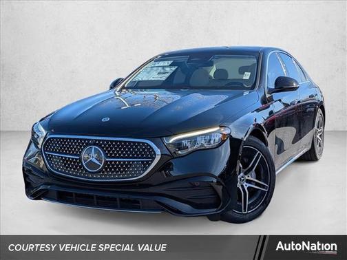 Black 2026 Mercedes-Benz E-Class E 350