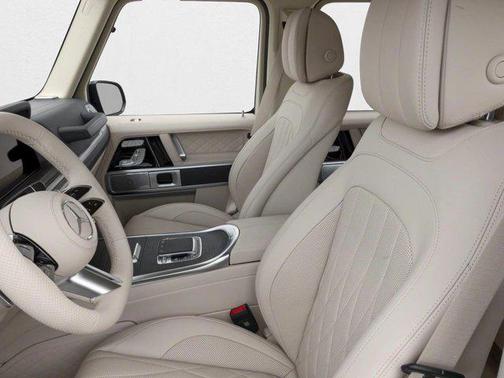 MANUFAKTUR Moonlight White Metallic 2026 Mercedes-Benz G-Class G 580e