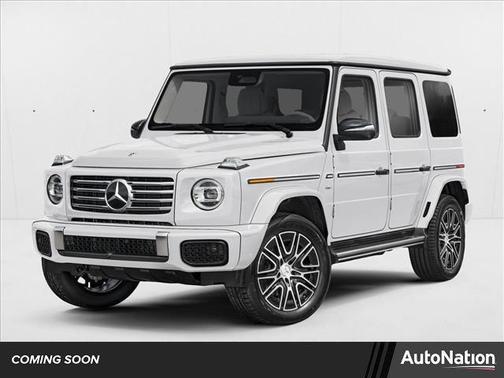 MANUFAKTUR Moonlight White Metallic 2026 Mercedes-Benz G-Class G 580e