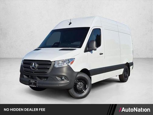 Arctic White 2026 Mercedes-Benz Sprinter 2500 Standard Roof
