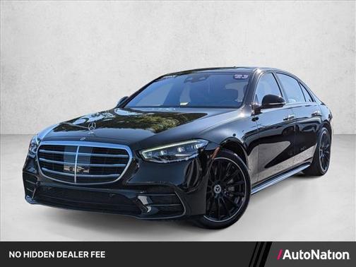 Black 2023 Mercedes-Benz S-Class 4MATIC