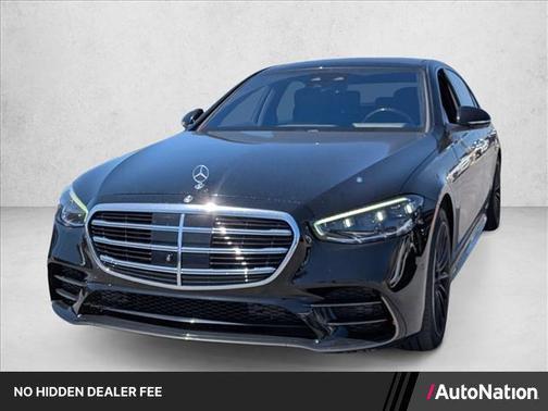 Black 2023 Mercedes-Benz S-Class 4MATIC