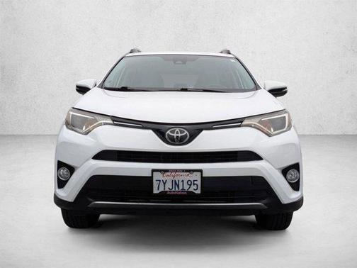 Super White 2017 Toyota RAV4 XLE