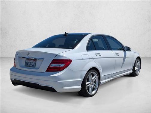 White 2013 Mercedes-Benz C-Class C 250 Sport