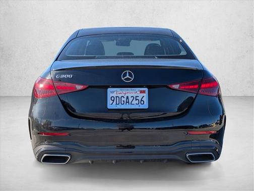 Black 2022 Mercedes-Benz C-Class Sedan