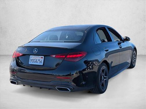 Black 2022 Mercedes-Benz C-Class Sedan