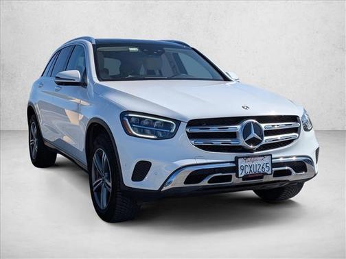 White 2021 Mercedes-Benz GLC 300 4MATIC