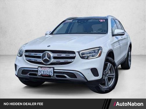 White 2021 Mercedes-Benz GLC 300 4MATIC