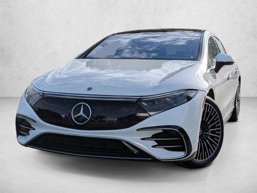Polar White 2023 Mercedes-Benz EQS 450 4MATIC