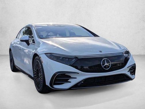 Polar White 2023 Mercedes-Benz EQS 450 4MATIC