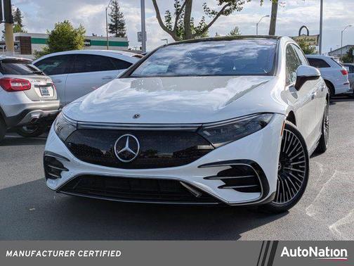 Polar White 2023 Mercedes-Benz EQS 450 4MATIC