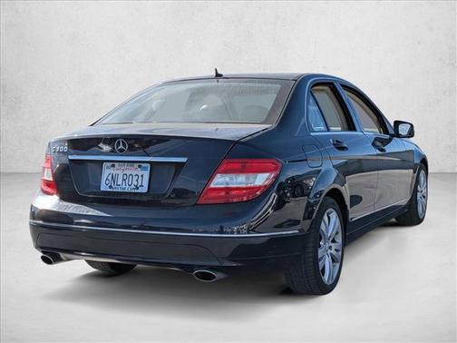 Capri Blue Metallic 2011 Mercedes-Benz C-Class Luxury