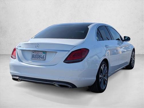Polar White 2021 Mercedes-Benz C-Class Sedan