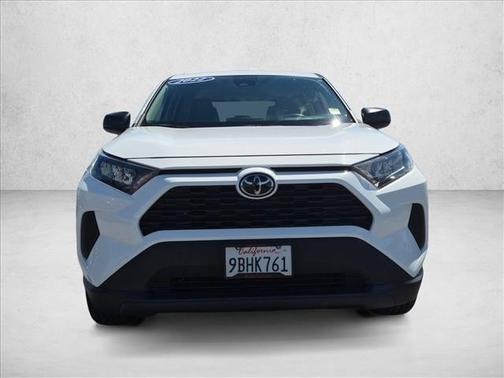 White 2022 Toyota RAV4 LE