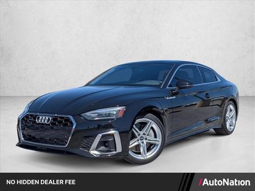 Mythos Black Metallic 2022 Audi A5 45 S line Premium