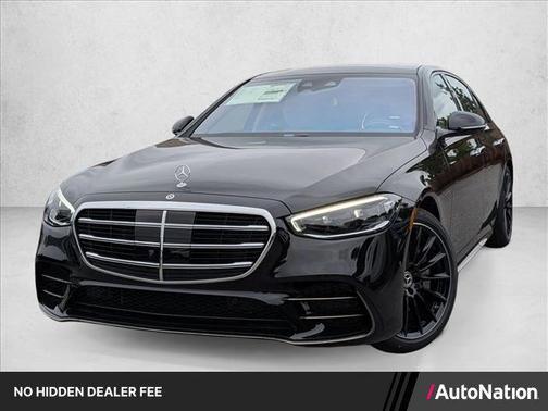 Obsidian Black Metallic 2026 Mercedes-Benz S-Class 4MATIC