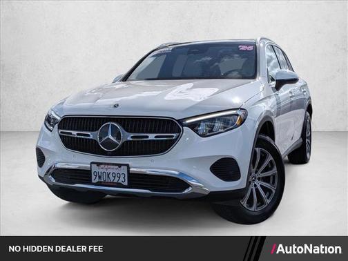 Polar White 2026 Mercedes-Benz GLC 300 4MATIC