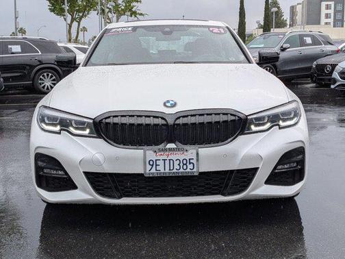 Mineral White Metallic 2021 BMW 330 330i