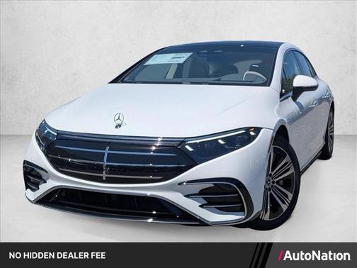 Polar White 2026 Mercedes-Benz EQS 450 4MATIC