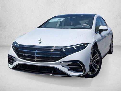 Polar White 2026 Mercedes-Benz EQS 450 4MATIC