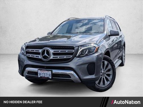 Silver/Gray 2018 Mercedes-Benz GLS 450 4MATIC