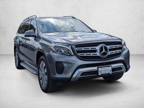 Silver/Gray 2018 Mercedes-Benz GLS 450 4MATIC