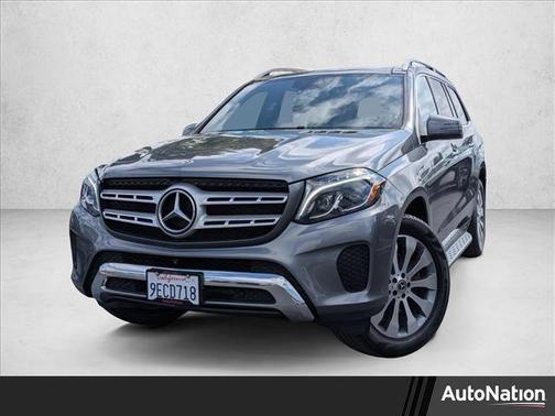 Silver/Gray 2018 Mercedes-Benz GLS 450 4MATIC