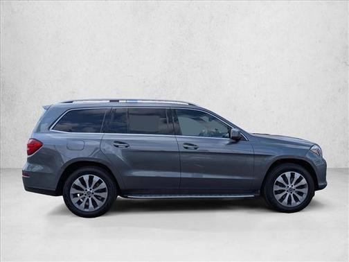 Silver/Gray 2018 Mercedes-Benz GLS 450 4MATIC