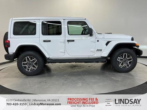 Bright White Clearcoat 2026 Jeep Wrangler Sahara