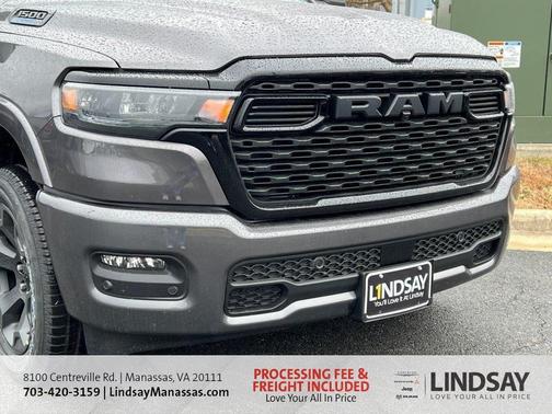 Granite Crystal Clearcoat Metallic 2026 RAM 1500 Big Horn/Lone Star