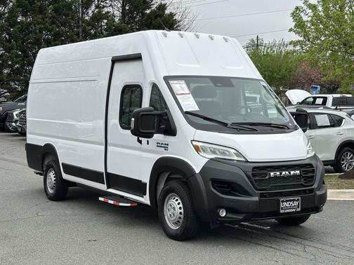 Bright White Clearcoat 2024 RAM ProMaster 3500 Delivery Van BEV Super High Roof