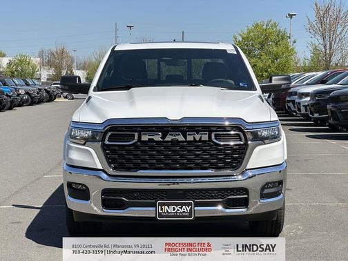 Bright White Clearcoat 2026 RAM 1500 Big Horn/Lone Star