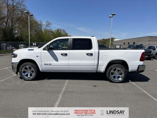 Bright White Clearcoat 2026 RAM 1500 Big Horn/Lone Star