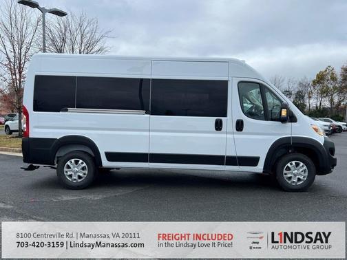 2026 RAM ProMaster 2500 Window Van High Roof