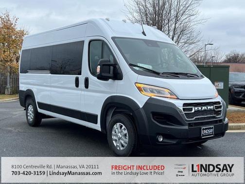 2026 RAM ProMaster 2500 Window Van High Roof