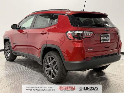 Red 2026 Jeep Compass Latitude