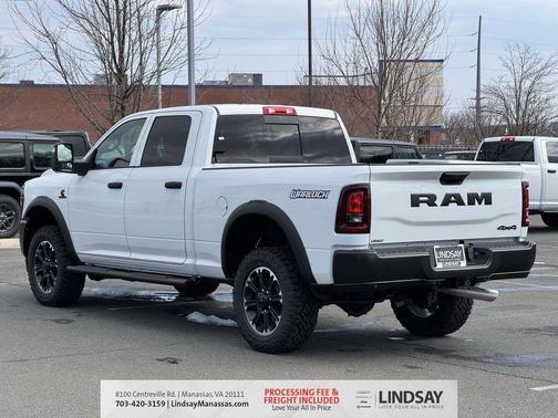 Bright White Clearcoat 2026 RAM 2500 Tradesman