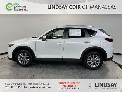 Rhodium White Metallic 2023 Mazda CX-5 2.5 S Preferred Package