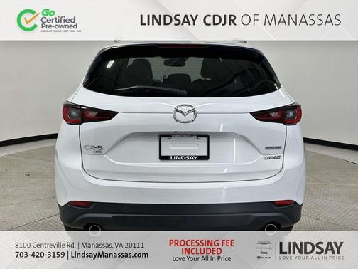 Rhodium White Metallic 2023 Mazda CX-5 2.5 S Preferred Package